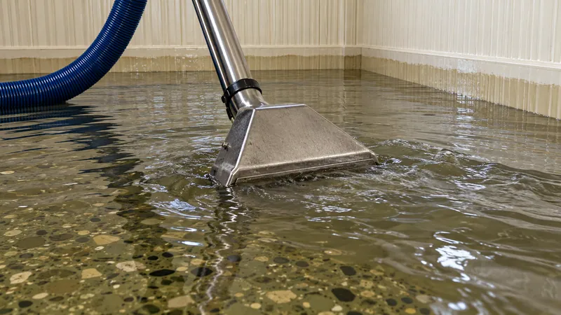 Water Extraction in Duncanville extraction equipment in standing water